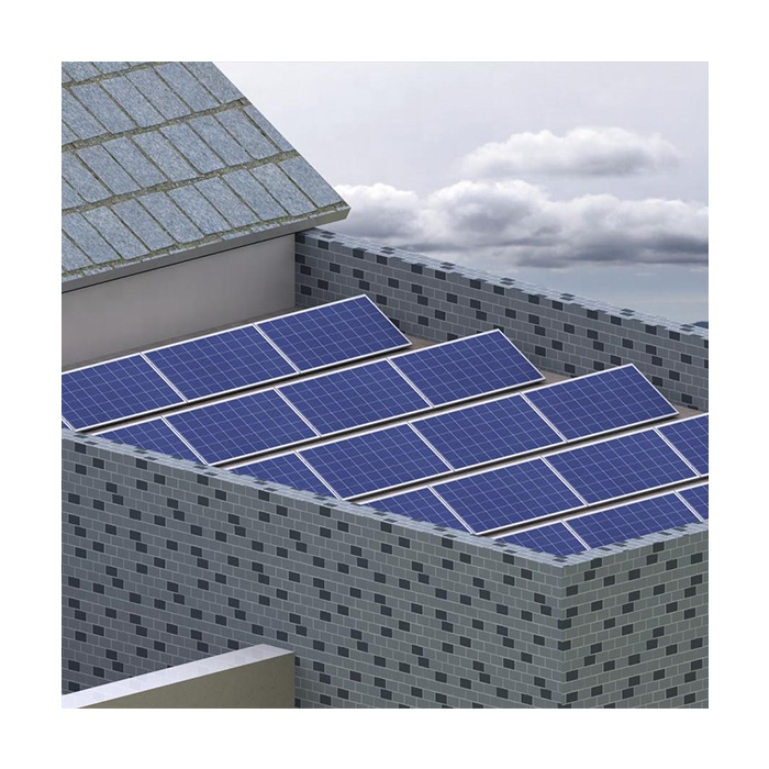 Angels Flat Roof Mounting Brackets System Triangle Bracket Flat Roof Ballast Aluminum Solar Mounting