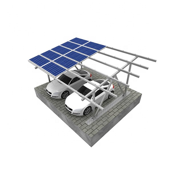 Waterproof Car Parking structure Solar Pv Carport system