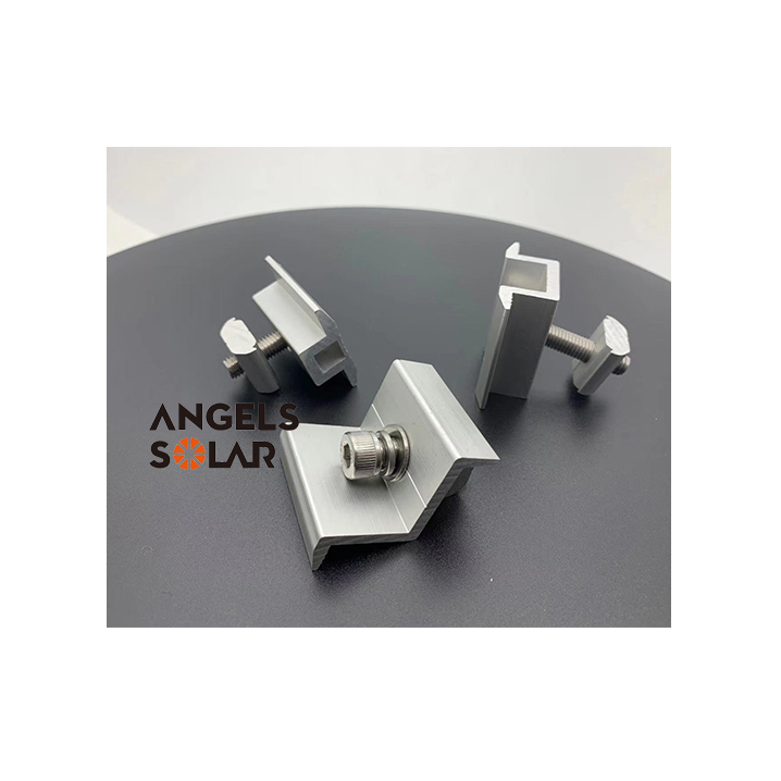 Angels Anodized Aluminum Clamp Roof Clamp Solar Photovoltaic Panel Clamp