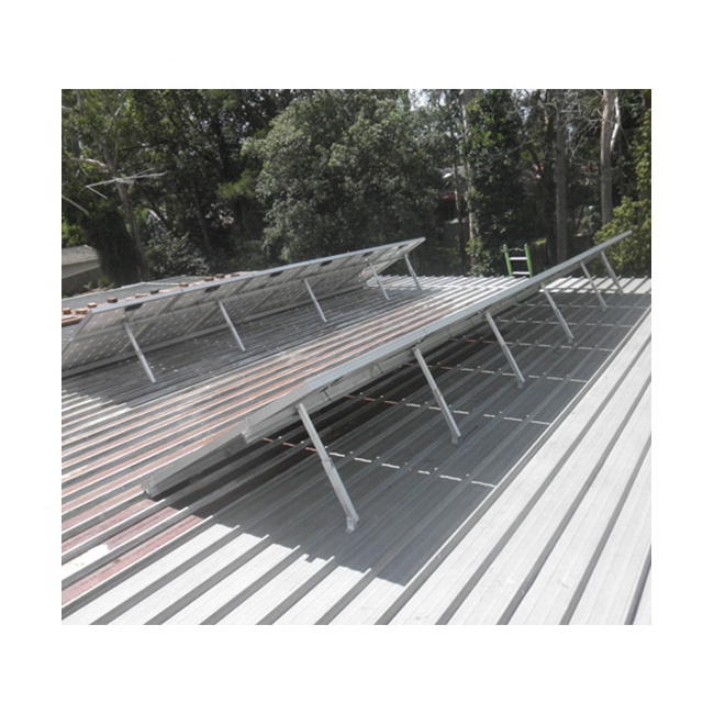 Angels Solar Tin Roof Mounting Adjustable Pitched Metal Roof Feet Metal Roof Solar Mounts