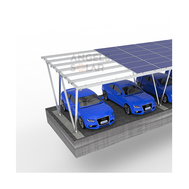 Angels Solar Ground Mount Solar PV Structures Commercial Solar Ground Mounts Bracket Carport Aluminum Outdoor