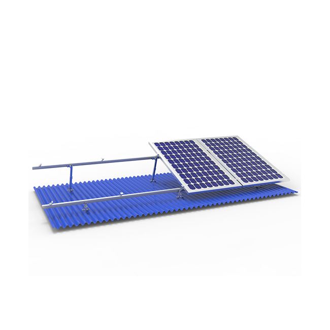 Angels Pitch Roof Solar Mounting Solar Panel Bracket Metal Roof Solar Structure