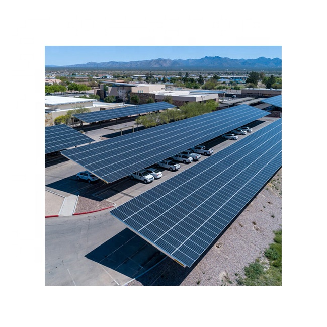Angels Solar PV Mounting Carport Aluminum Solar Ground Mounting System Solar Car Port