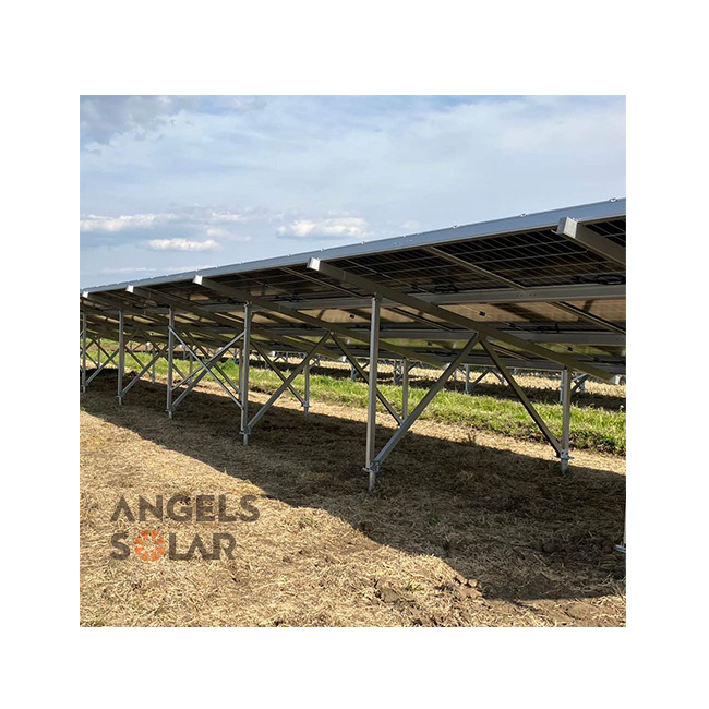 Angels Solar Mounting Structure Solar Panel Ground Mounting System Solar Structure Ground