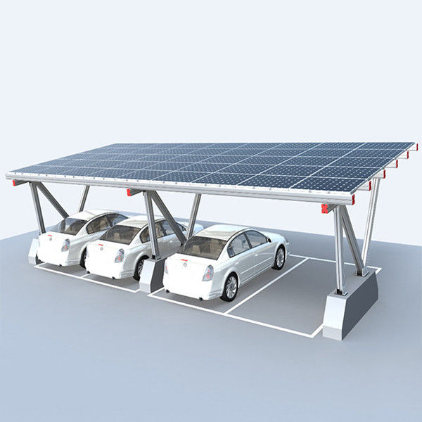 High quality Carport ground pv mount System Carport Bracket Car parking solar mounting system