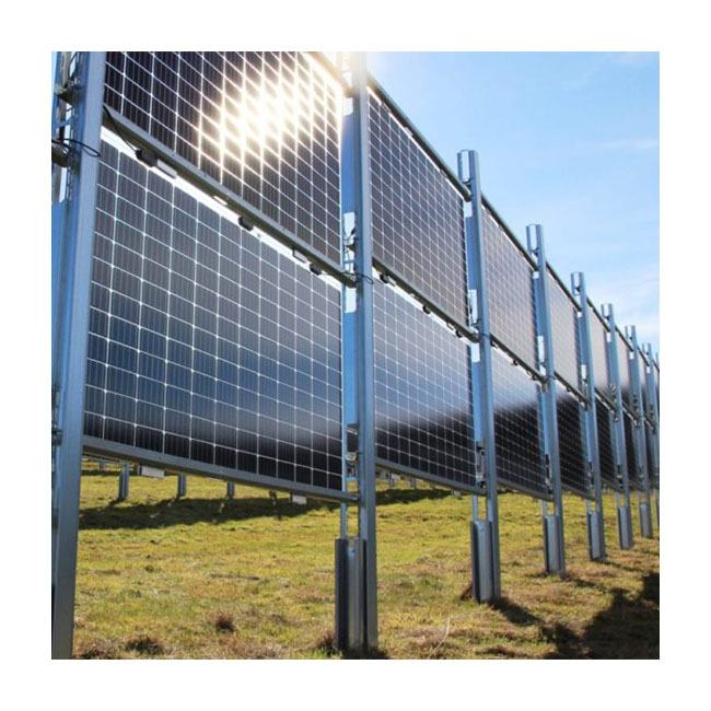 Mounting Systems Vertical bifacial PV plants