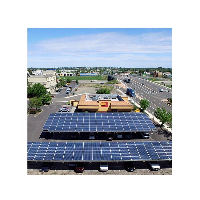 Angels Solar Factory Sale Solar Carport Mounting Solar Car Port Structures Bracket Solar Carport