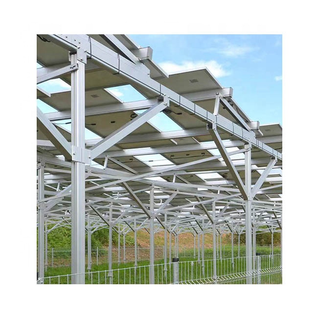Angels Solar Farm Ground Mounted PV Structures Solar Energy System Ground Mount