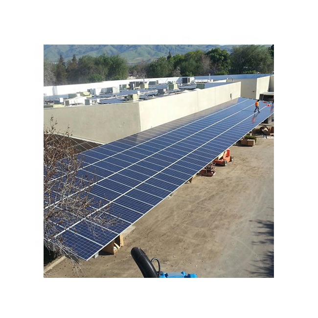 Angels Solar Aluminium Profiles Solar Panel Ground Mounting Solar Carport
