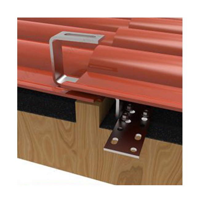 Adjustable Solar Tile Hooks Shingle Tile Roof Hook Solar Mounting Bracket For Tile Roof Hook