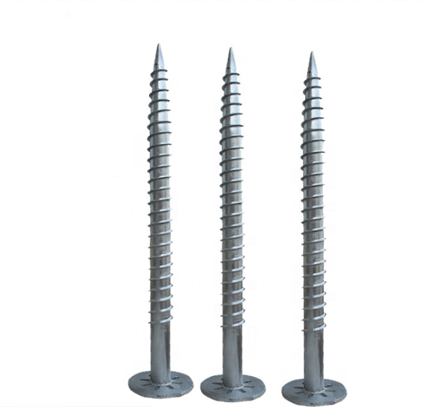 Angels Solar Ground Anchor Stake Ground Screw Fence Post Spike Wholesales Mounting Foundation Solar Ground Screw