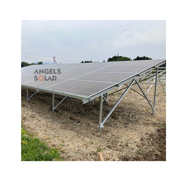 Angels Solar PV Ground Mounting Structure Price PV Racking Ground Mount Solar Frame