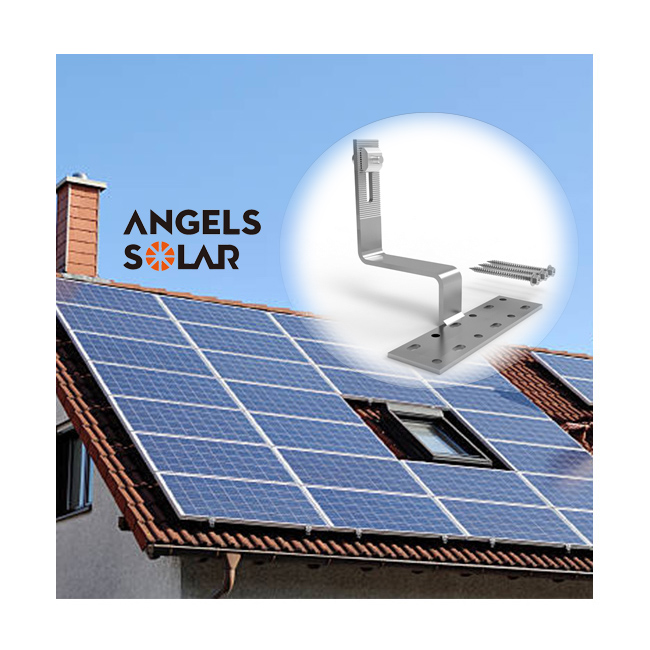 Angels Solar Mounting Bracket Hook On Tile Roof Solar Panel Hooks Solar Roof Mounting Hooks