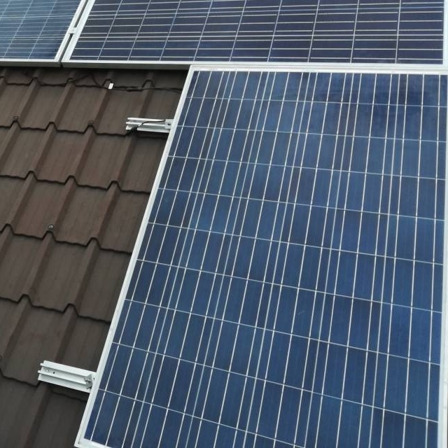 solar mounting system solar railing telhado solar  tin roof solar bracket steel bracket