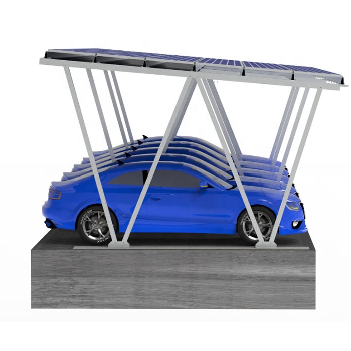 Channel Solar Carport Solar Parking Car System