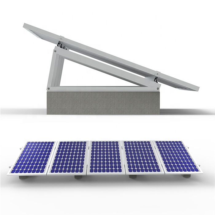AS Solar Rack Triangle Bracket Flat Roof Solar System Mounting