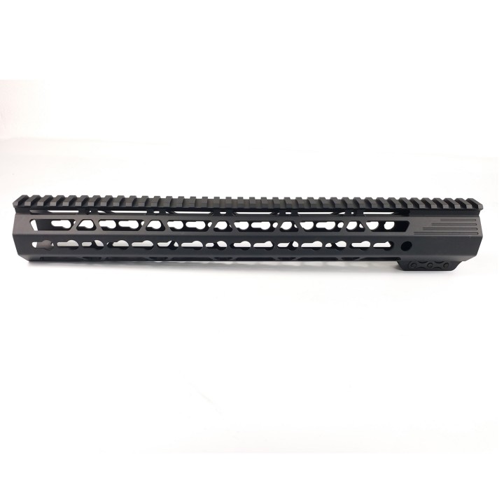 15 Inch M Lok/Keymod AR10 Handguard Picatinny Rail Mount System Tan/Black For .308/7.62  FKH/FLH308-15x