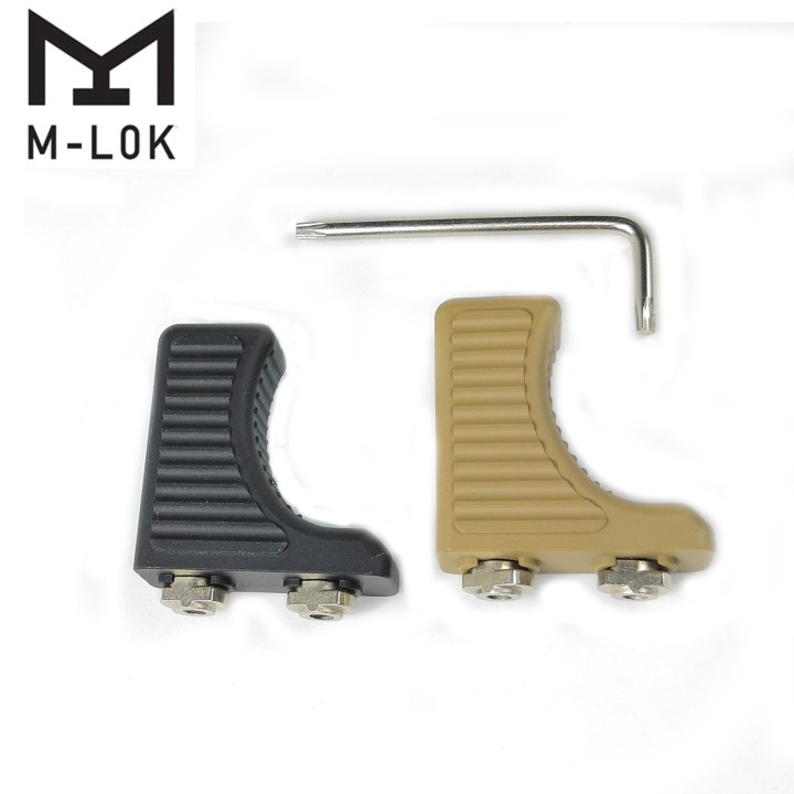 Hand Stop Forward Fore Grip Angled Design M-Lok / Keymod Handguard System FG-K/M2x