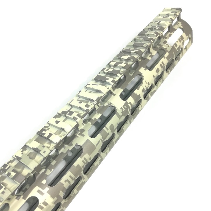 7/9/10/12/13.5/15 Inch Keymod Handguards Monolithic top rail Camouflage ACU pattern Fits .223/5.56(AR15) Spec NSR-xC