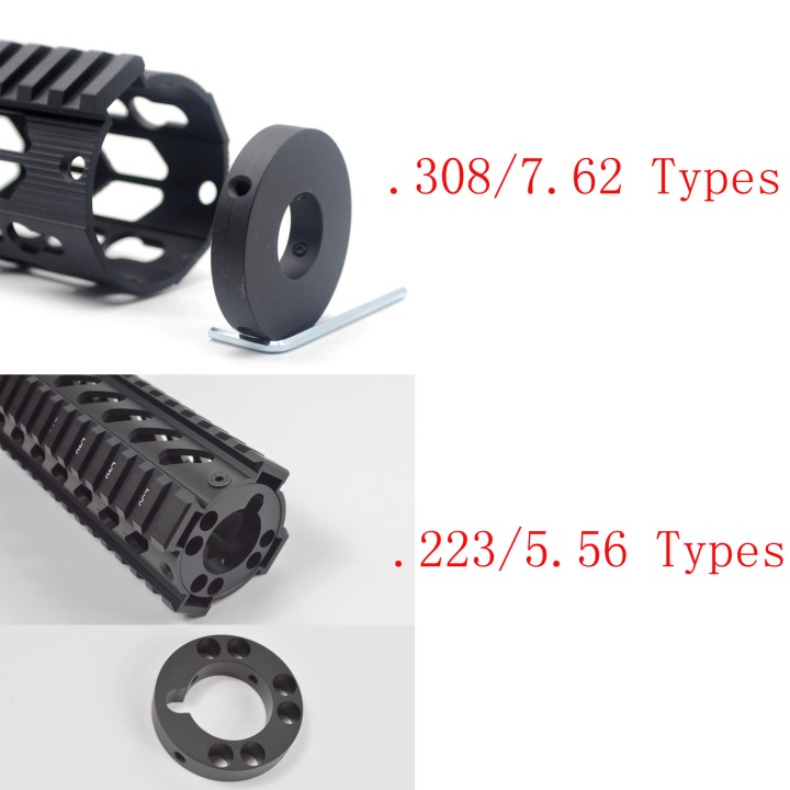 Front End Cap for Free Float Handguard with Screw .223/5.56(AR15) or .308/7.62(AR10) Optional