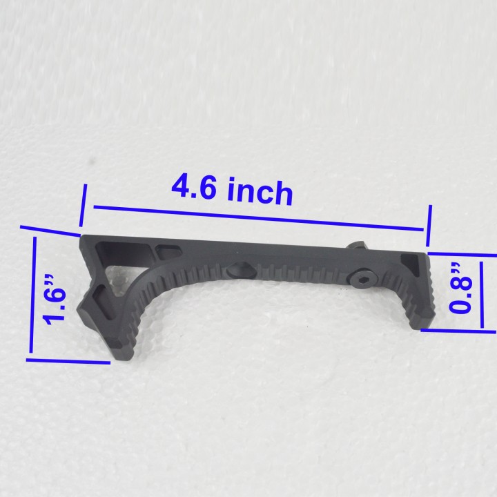 Keymod/M-LOK Type High quality CNC Aluminum Curved Forward Forend Fore grip Grip FG-K/L3x
