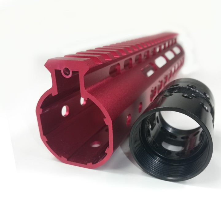 7 Inch Free Float Keymod Handguard Picatinny Rail Mount System For .223/5.56(AR15) Spec Black/Tan/Red NSR-7xB/A