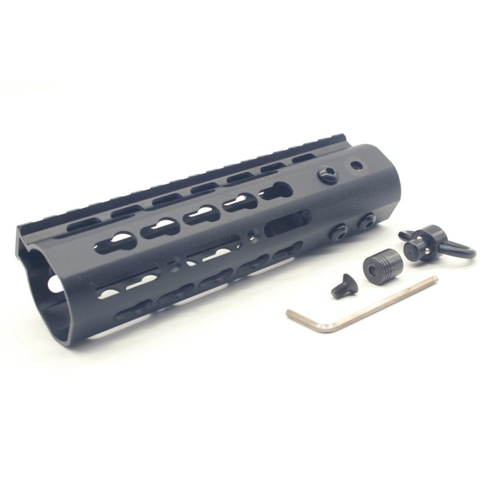 7 Inch Free Float Keymod Handguard Picatinny Rail Mount System For .223/5.56(AR15) Spec Black/Tan/Red NSR-7xB/A