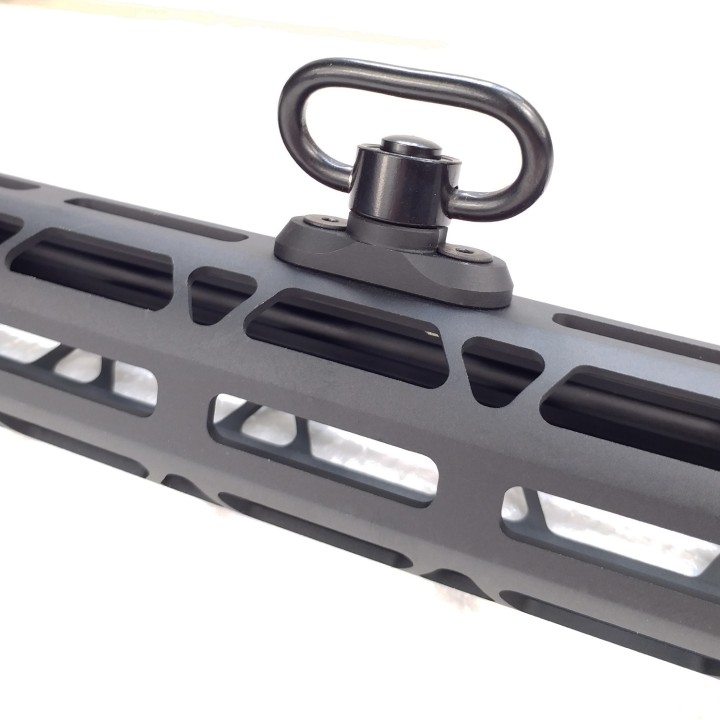 M-LOK Standard QD Sling Swivel Adapter Rail Mount Kit(QD Swivel Included) Black/Tan color ML-A1x