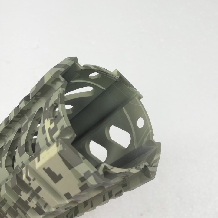 7 Inch Free Float Quad Rail Handguards For .223/5.56（AR15) System Camouflage (ACU) pattern M16-7ACU