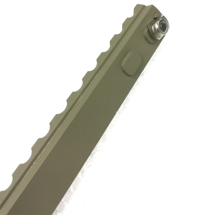 13 Slot Picatinny Weaver Rail Section For M-LOK Handguard (21mm) Black/Tan/FDE Color RSL-13x