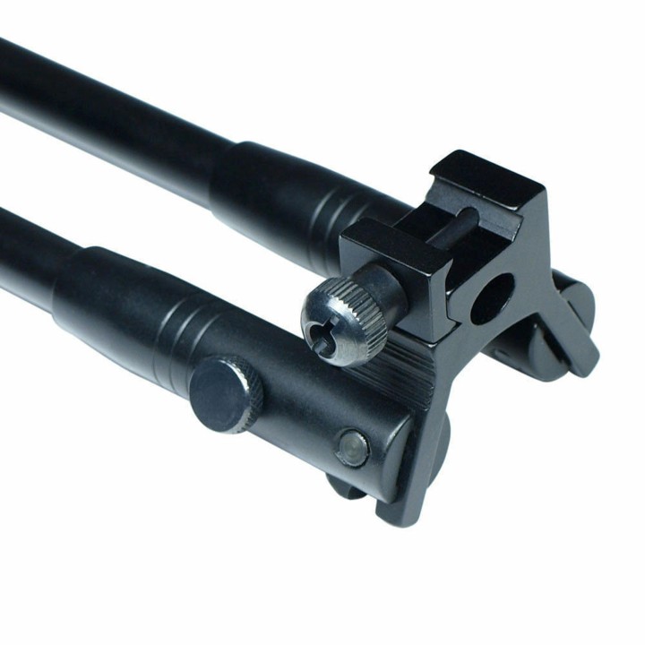 Compact Bipod Tactical Hunting Shotgun/Rifle Picatinny Swivel Stud Mount Bipod BE-069P