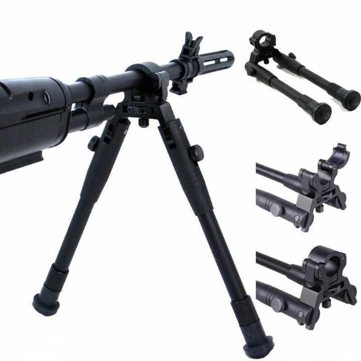 Durable Adjustable Fold 8-10 INCH Legs Spring Return Tactical Bipod For Hunting Rifle