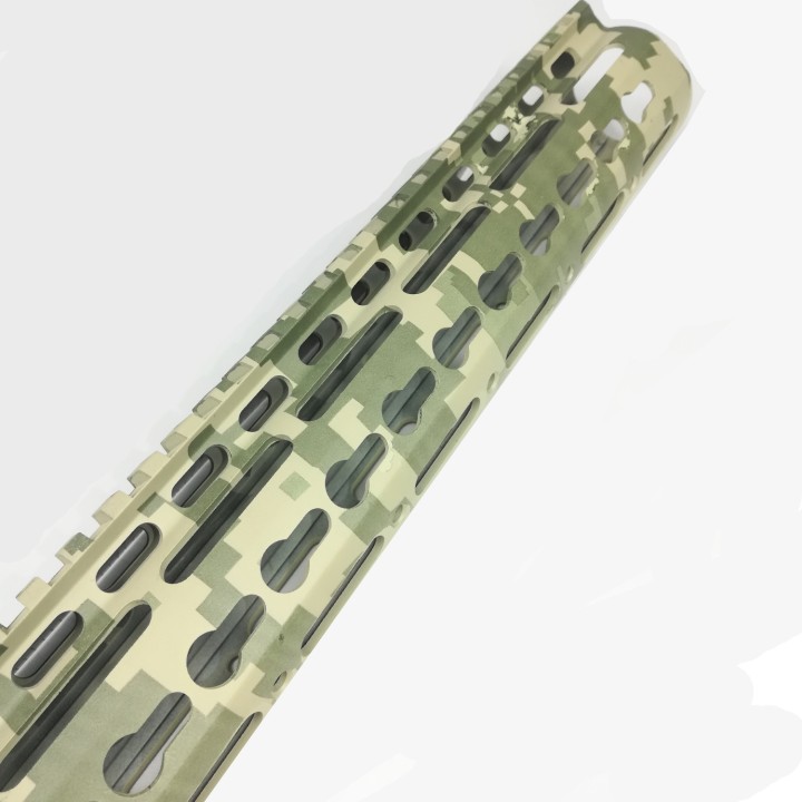 15 Inch Free Float Keymod Handguard With Monolithic Top Rail Fits .223/5.56 (AR15) Spec  NSR-15AOR2