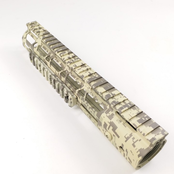 3,5,7,9,11,13 slot Picatinny Rail Section Anodized Aluminum For M-Lok Handguard Camouflage ACU Pattern RSL-xACU
