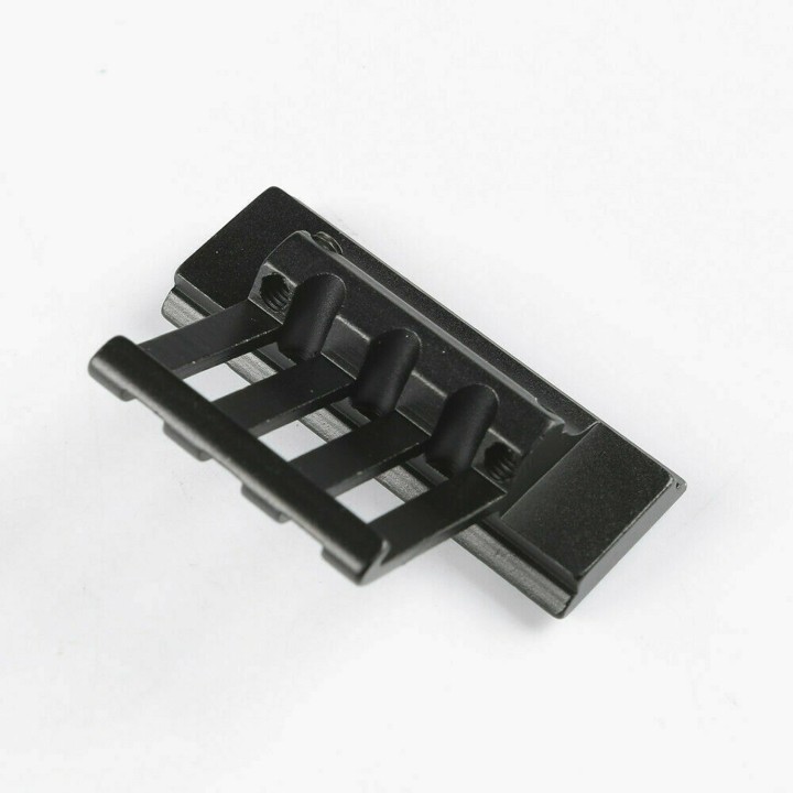 Low Profile Tactical 45 Degree Offset Angle Mount Picatinny Weaver Rail Fit 20mm rail