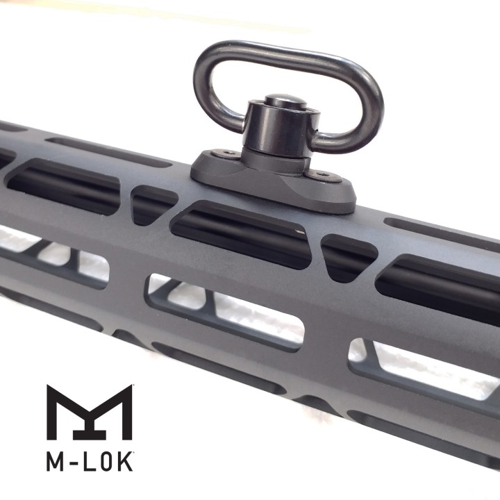 QD Sling Swivel Adapter Rail Mount Kit For M-Lok Slot 1,2,4,6 Pack Loop included