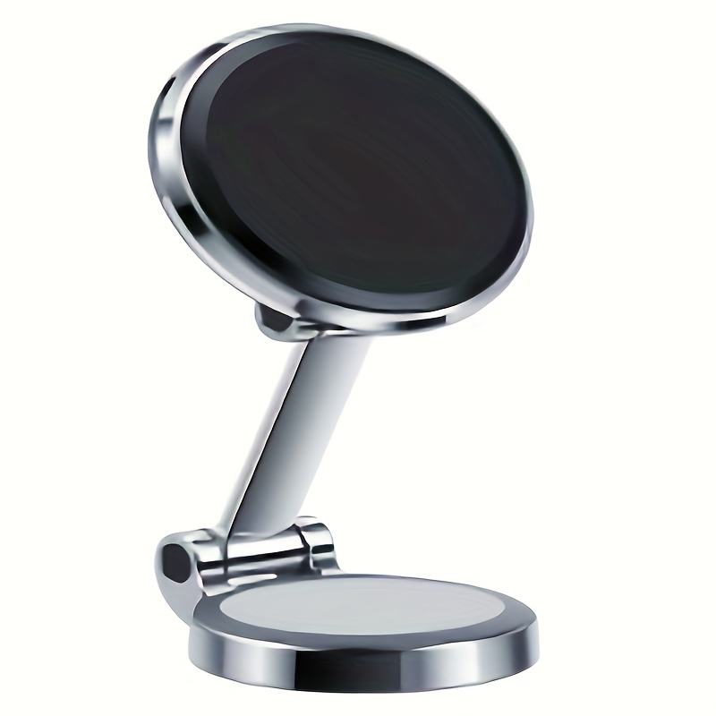 Flexible Car Mount Strong Aluminum Magnetic Phone Holder Foldable Portable Stand Magnet Support Desktop Smartphone Bracket