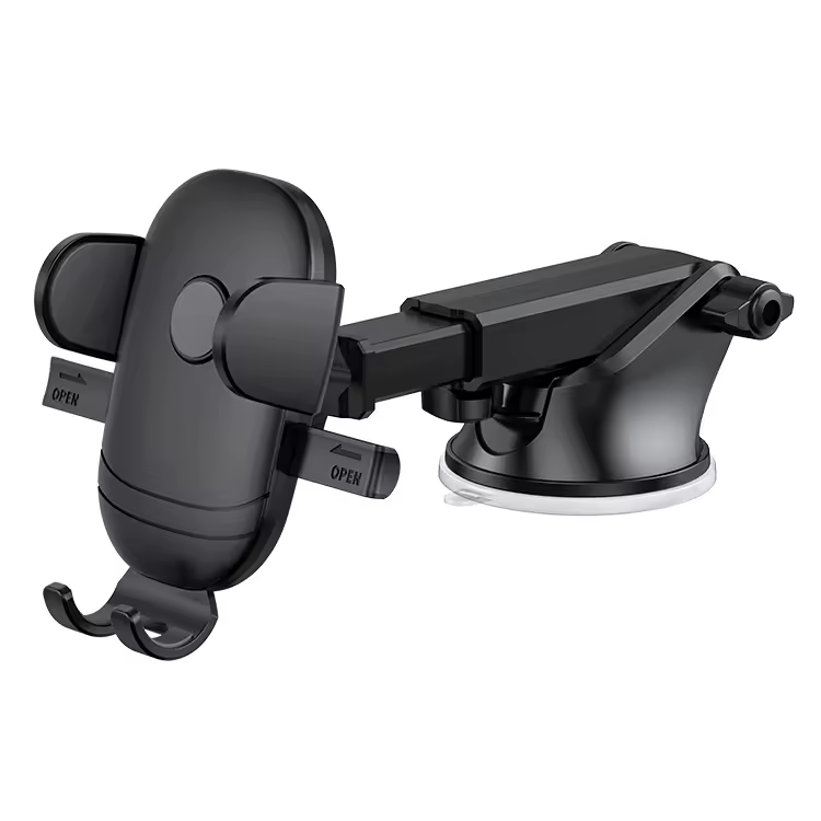 Car Automobile Accessory Powerful Suction Long Arm Phone Mount for Car Dashboard Windshield Phone Holder