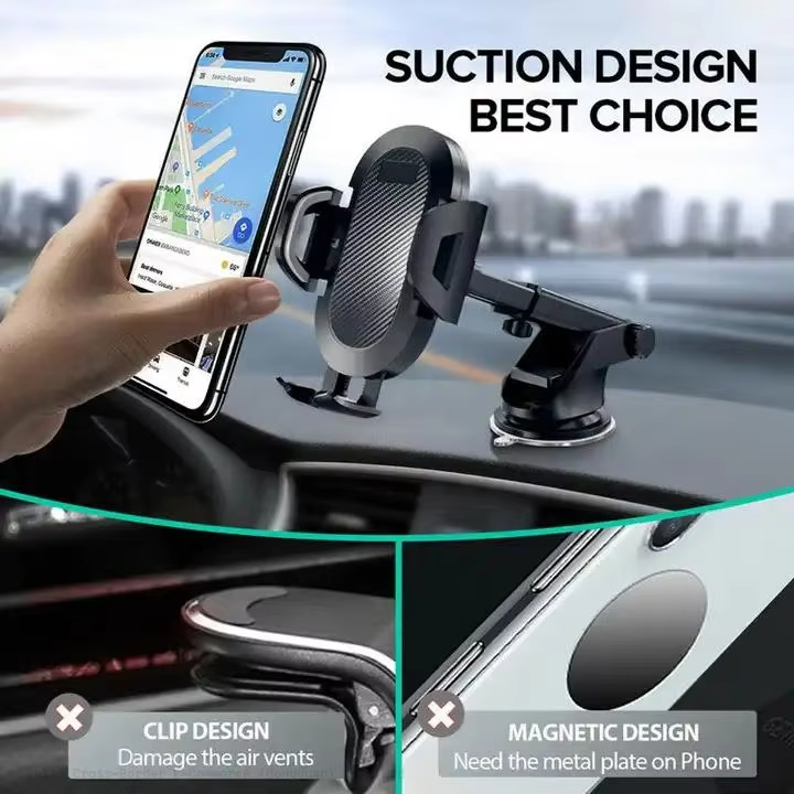 New Product 360 Degree Rotation Universal Adjustment Flexible Stable Multifunction Dashboard Car Phone Holder