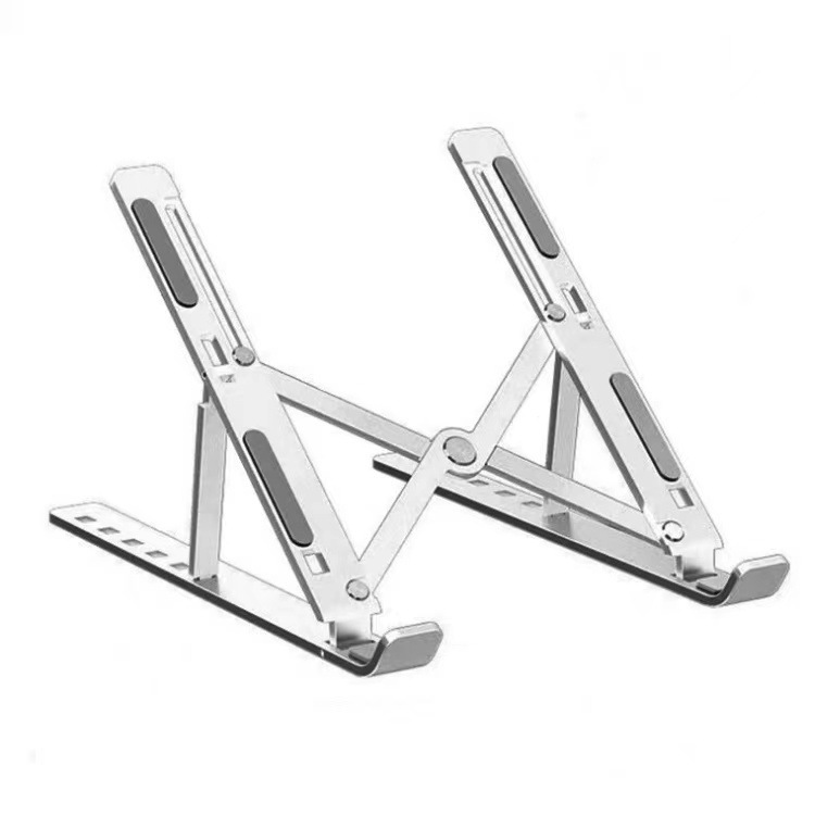 Folding Height Adjustable Aluminum Foldable Portable Adjustment Desktop Laptop Holder Stand with Best Price