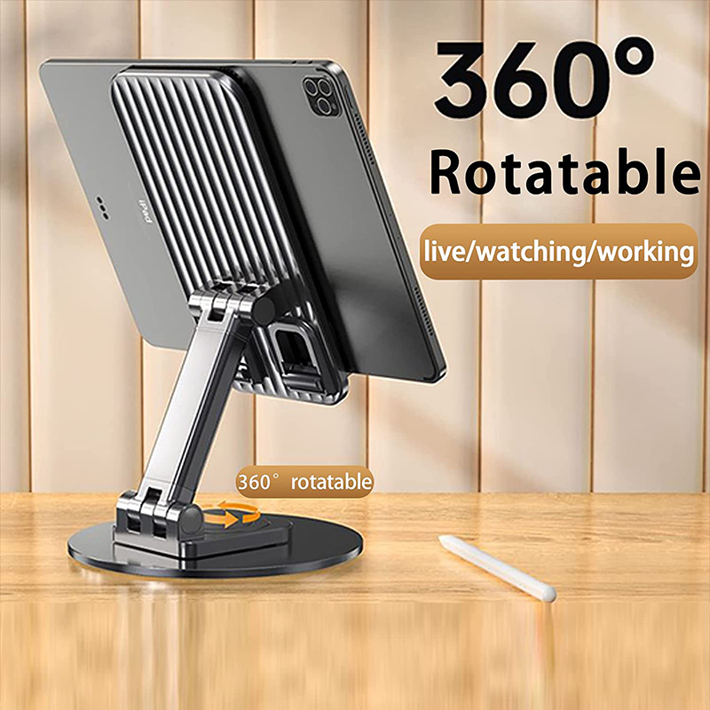 Low Price Metal Material 360 Rotating Adjustable Portable Cellphone Stand Folding Mobile Phone Holder Used for All Mobile Phone