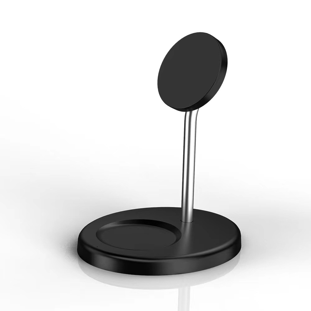 Good Price 2 in 1 Magnetic Wireless Charger Stand for iPhone 15W Fast Wireless Charging Station