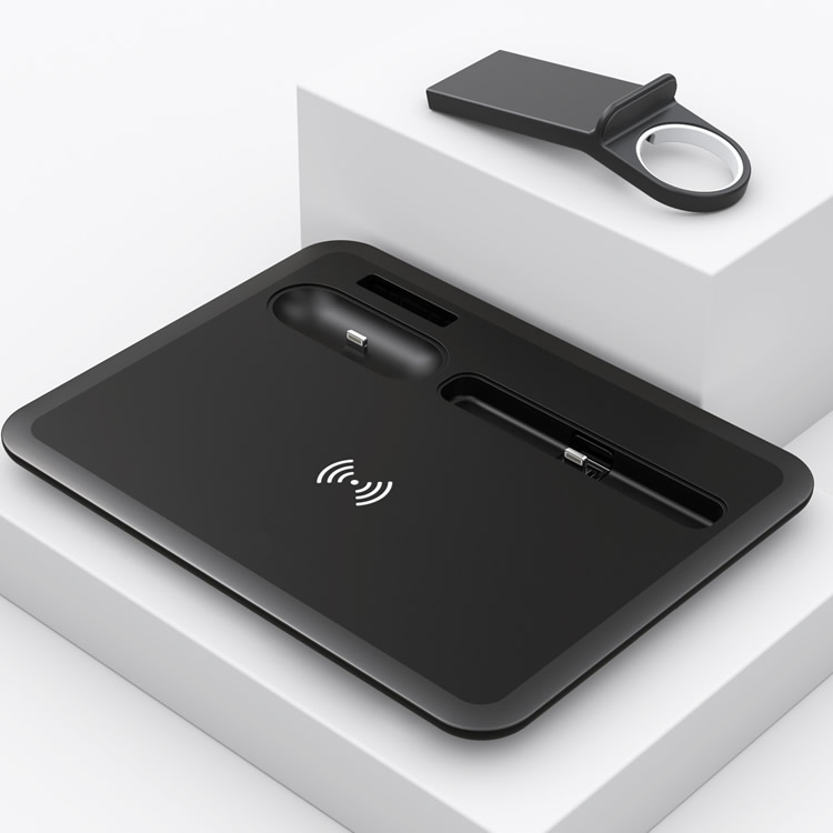 Best Seller Portable Detachable Charger Stand 4 in 1 Wireless Charging Station for Multiple Devices