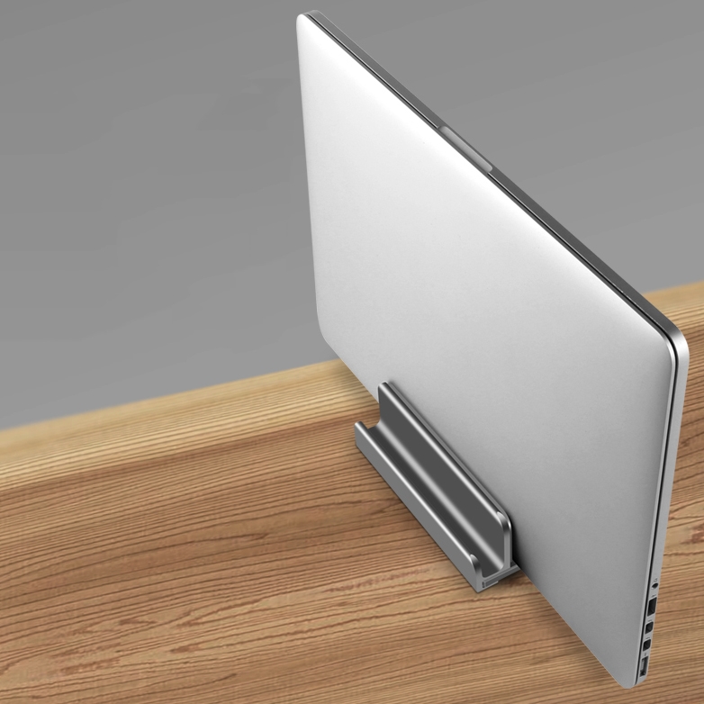 Adjustable Desktop Aluminum Laptop Stand Vertical Laptop Stand Holder Notebook,Tablet,Phones Stand with Adjustable Dock Size
