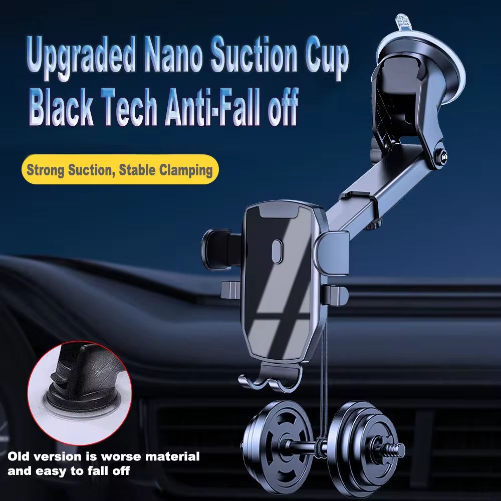 Hot One Touch Car Windshield Suction Cup Phone Mount Holder Car Phone Holder For Dashboard/Windshield Mobile Holder