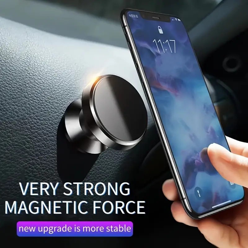 Magnetic Phone Car Console Holder Universal Magnet Mini Car Mobile Holder Magnetic Phone Mount &amp; Holder for Gym &amp; Car