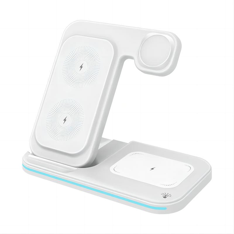 Foldable 3 in 1 Wireless Charger Stand Station Charging Dock for Apple Watch for iphone 14/13 Pro/12/11