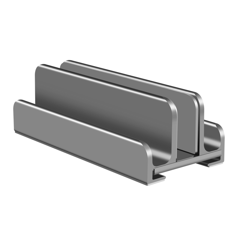 Anti Slip Aluminium Alloy Laptop Stand Holder Bracket Silver Grey Black 1 2 3 Slots Vertical Adjustable Laptop Base