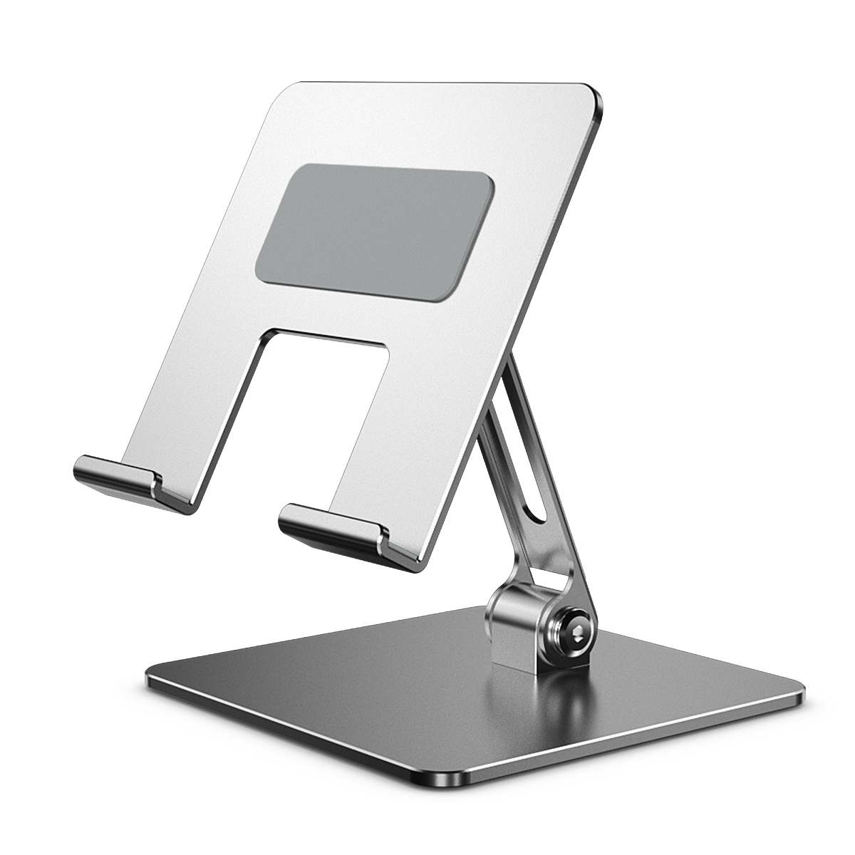 Carbon Steel Portable Stand Holder Adjustable Foldable Tablet Stand for Phone Tablet for Desk Bed Indoor Use Lazy Holder Stand