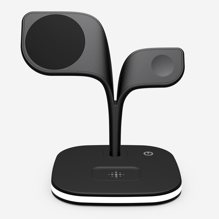 15w fast charging magnetic wireless 3in1 charging station for iphone,airpods,iwatch